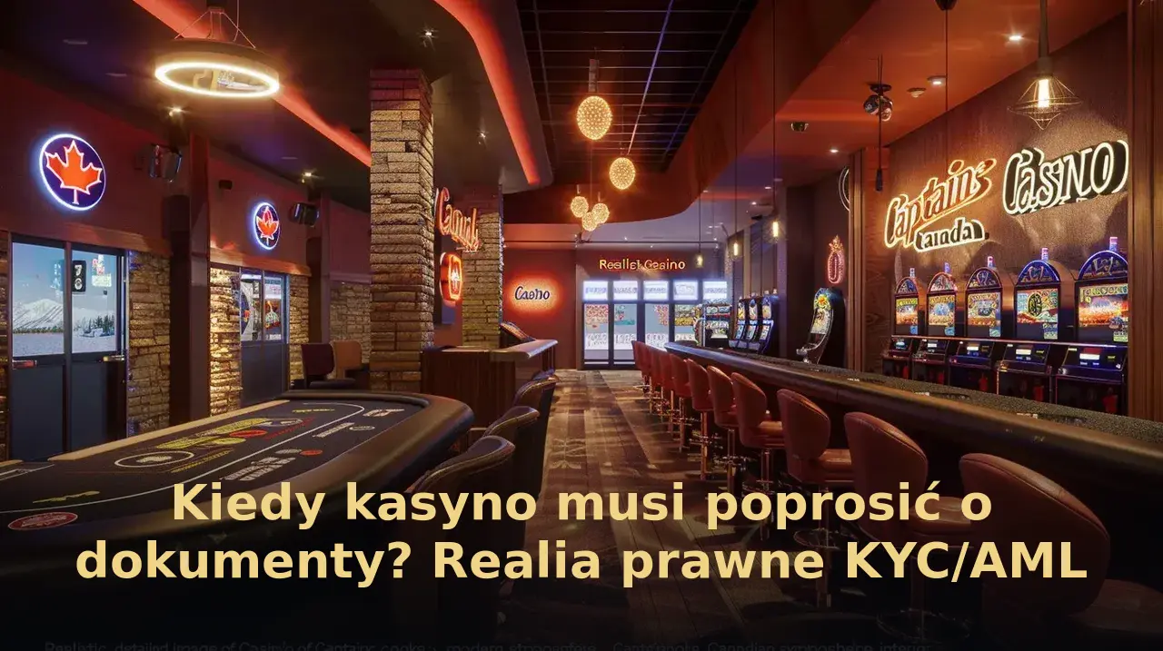 Kiedy kasyno musi poprosić o dokumenty? Realia prawne KYC/AML