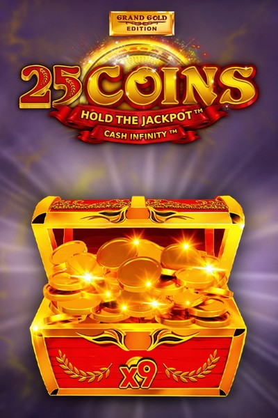 Slot 25 Coins Grand Gold Edition w Betwest Casino